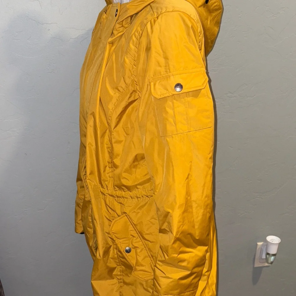 Urban Republic Yellow Utility Jacket with Hood and Water-Resistant Fabric - Picture 4 of 8